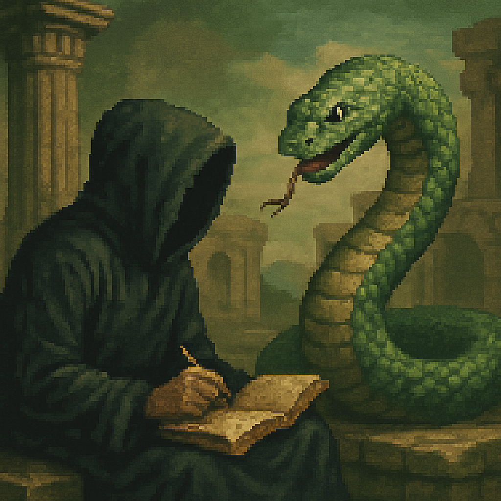 The Python is telling the truth